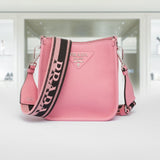 Leather mini shoulder bag