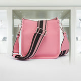 Leather mini shoulder bag