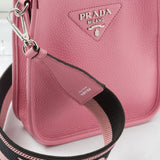 Leather mini shoulder bag