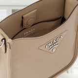 Leather mini shoulder bag