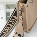 Leather mini shoulder bag