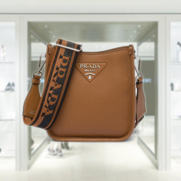 PRADA正規品/送料関税込み SAFFIANO houlder bag mini PRADA Leather mini shoulder bag 1BH191_2DKV_F02Z8_V_3OO