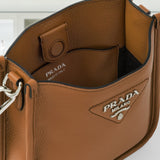 Leather mini shoulder bag