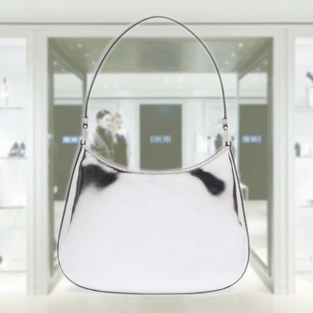 PRADA Prada Cleo brushed leather shoulder bag