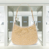 Prada Cleo satin bag with crystals