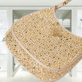 Prada Cleo satin bag with crystals