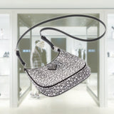 Prada Cleo satin bag with crystals
