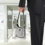 Prada Cleo satin bag with crystals