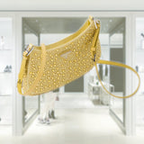 Prada Cleo satin bag with crystals