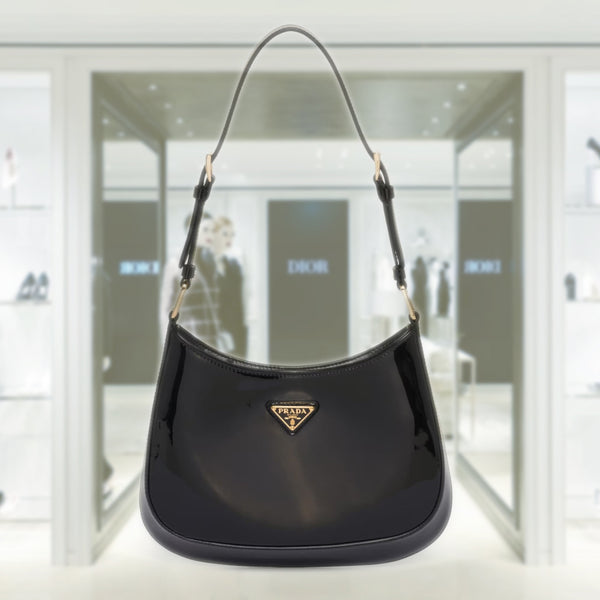 Prada Cleo patent leather bag