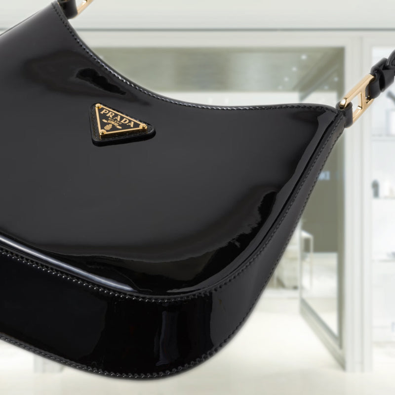 Prada Cleo patent leather bag