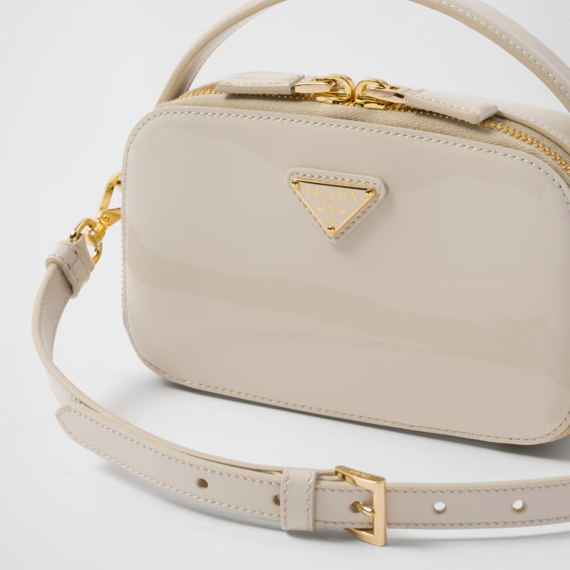 Prada Odette patent leather mini-bag