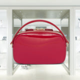 Prada Odette patent leather mini-bag