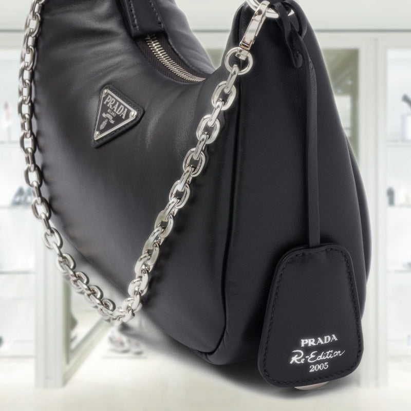 Padded nappa-leather Prada Re-Edition 2005 shoulder bag