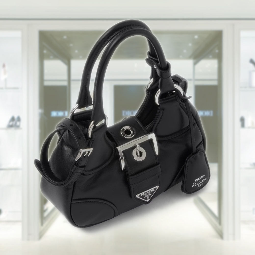 PRADA Prada Moon padded nappa-leather bag