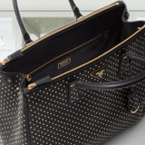 Extra-large Prada Galleria studded leather bag