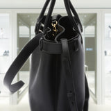 Prada Buckle large leather handbag with belt