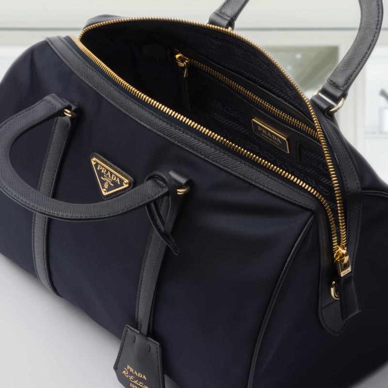 Prada Re-Edition 1978 medium Re-Nylon and Saffiano leather top-handle bag