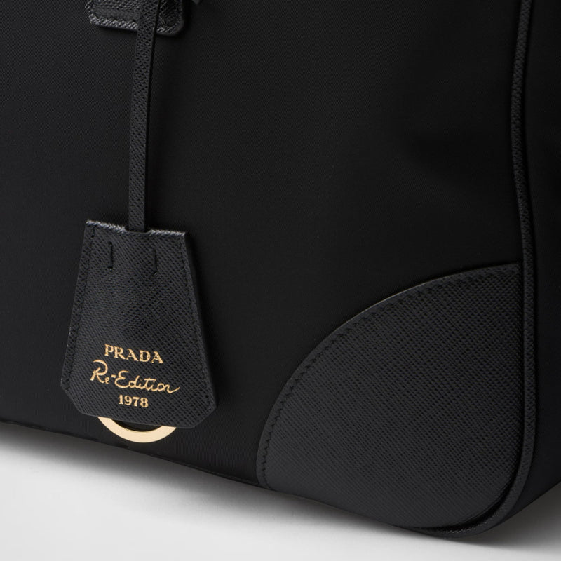 Prada Re-Edition 1978 large Re-Nylon and Saffiano leather two-handle bag