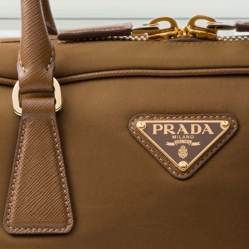 Prada Re-Edition 1978 large Re-Nylon and Saffiano leather two-handle bag