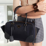 Prada Re-Edition 1978 medium Re-Nylon and Saffiano leather two-handle bag