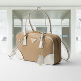 Prada Re-Edition 1978 medium Re-Nylon and Saffiano leather two-handle bag