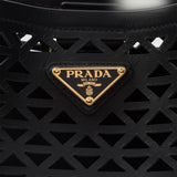 Prada Panier leather mini-bag with cut-out motif