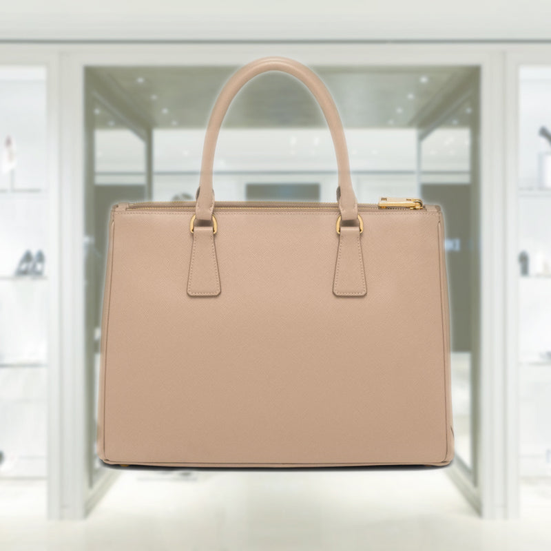 Large Prada Galleria Saffiano leather bag
