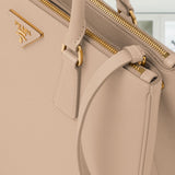 Large Prada Galleria Saffiano leather bag