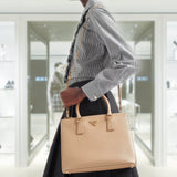 Large Prada Galleria Saffiano leather bag