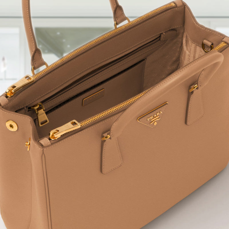 Large Prada Galleria Saffiano leather bag