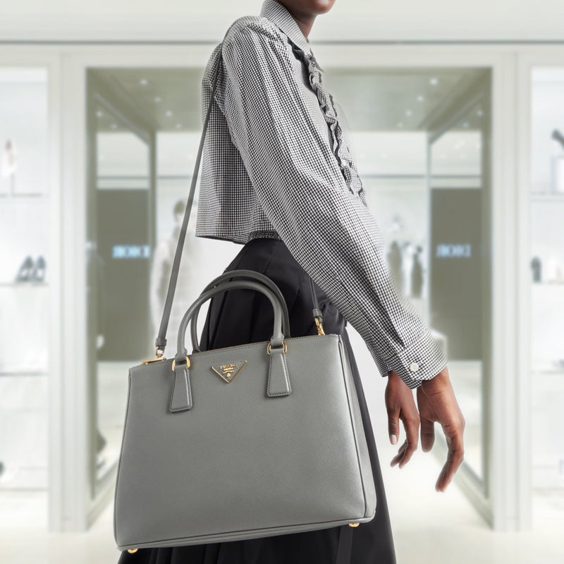 Large Prada Galleria Saffiano leather bag