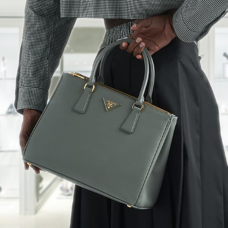 Large Prada Galleria Saffiano leather bag