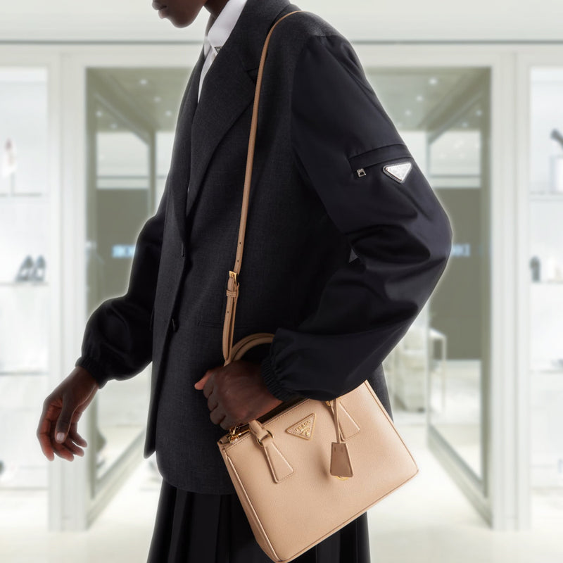 Small Prada Galleria Saffiano leather bag