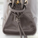 Medium leather handbag