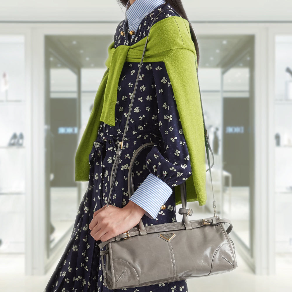ハンドバッグ PRADA | Medium leather handbag 1BA426_2CYR_F03SF_V_MOO PRADA Medium leather handbag 1BA426_2CYR_F03SF_V_MOO