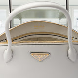 Small leather handbag