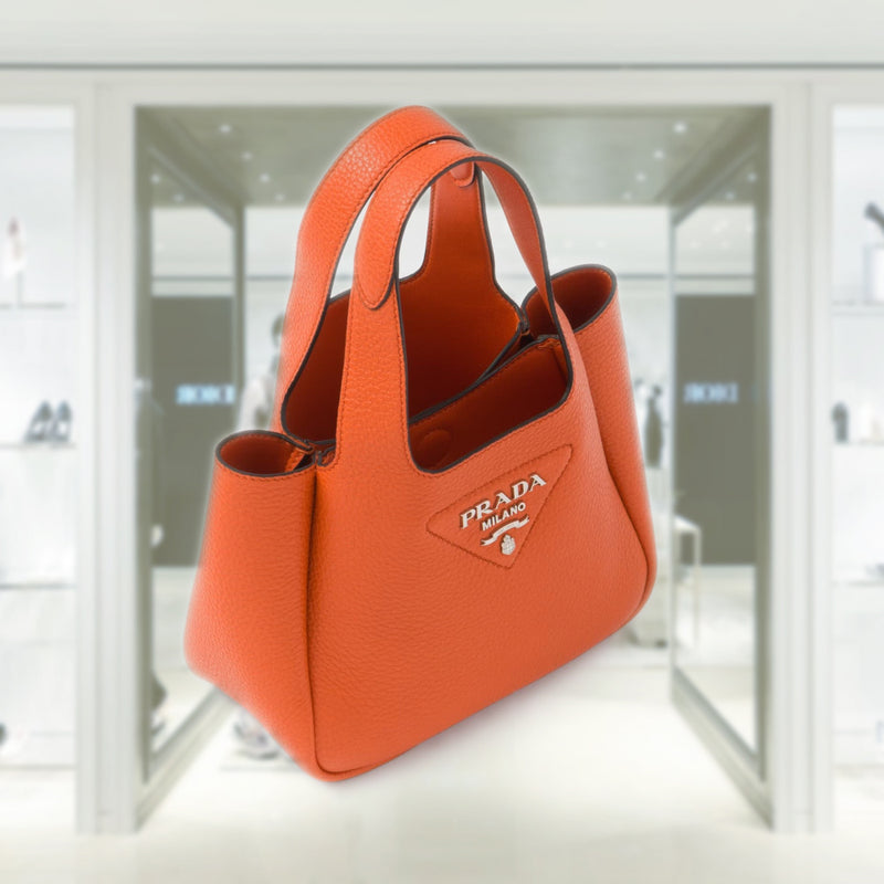 Leather mini bag