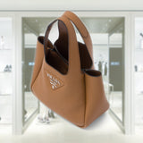 Leather mini bag