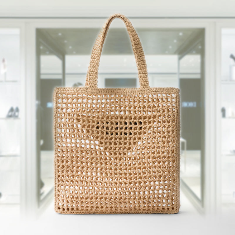 Crochet tote bag