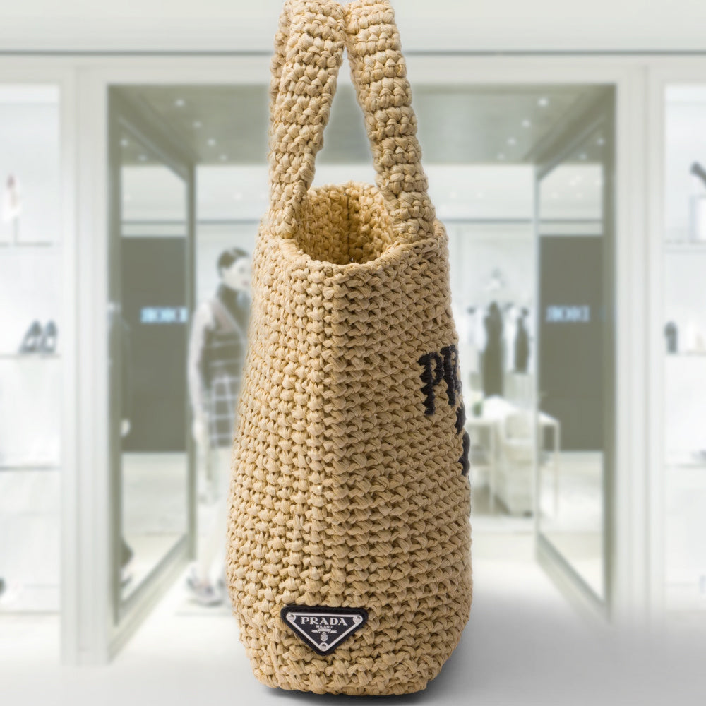 PRADA Small crochet tote bag 1BG422_2C2T_F0018_V_OOL