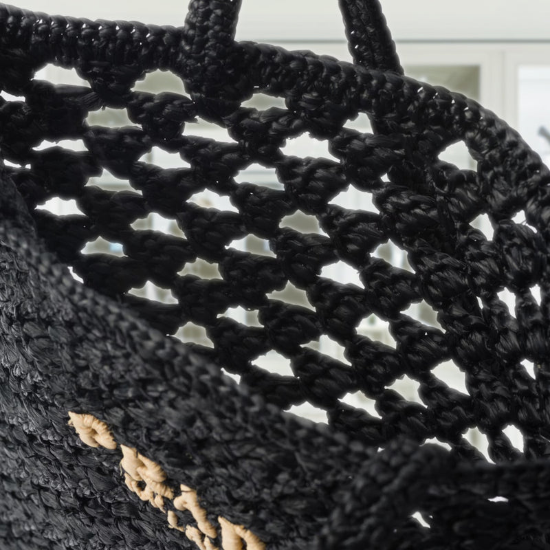 Crochet tote bag