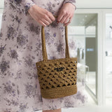 Crochet tote bag