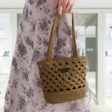 Crochet tote bag