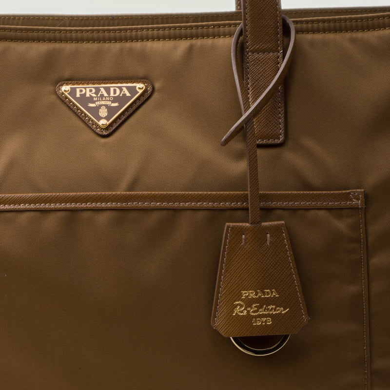 Prada Re-Edition 1978 large Re-Nylon and Saffiano leather tote bag