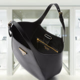 Prada medium leather tote bag