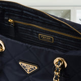 Prada Re-Edition 1995 Chaine medium Re-Nylon tote bag