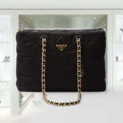 PRADA Prada Re-Edition 1995 Chaine large Re-Nylon tote bag
