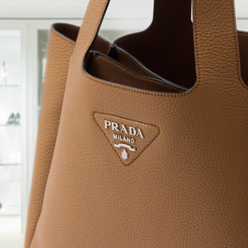 [国内在庫]Prada 1BC212VOVO2CYSF0002 Prada Crossbody Shoulder Bag Box Calf White Leather 1BD333
