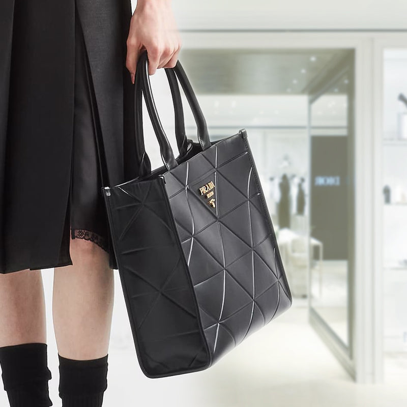 Leather New Prada Bag 2021 PRADA Large Leather Prada Symbole Bag